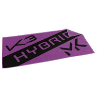 Tibhar Handtuch Hybrid lila/schwarz