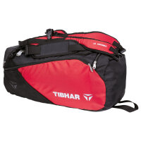 Tibhar Tasche Mesh rot/schwarz