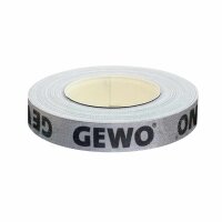 Gewo Kantenband 9mm/5m schwarz/silber
