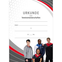 Gewo Urkunde Team 2025 mit Text
