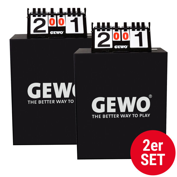 Gewo Set 2x Schiedsrichtertisch inkl. Schutzhülle