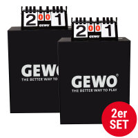 Gewo Set 2x Schiedsrichtertisch inkl. Schutzhülle