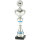 Pokal Diana silber/blau
