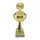 Pokal Duisburg mit Deckel 31,0 cm gold