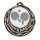 Medaille Rose mit Emblem 40mm