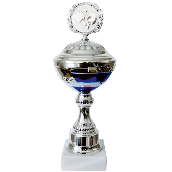 Pokal Bonn silber/blau