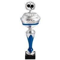 Pokal Schwerin silber/blau