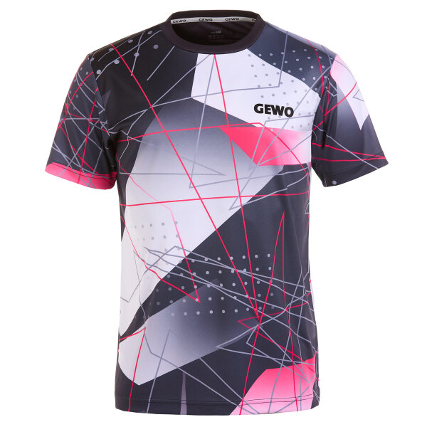 Gewo Shirt Lugo I schwarz/pink L