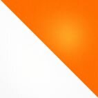weiß/orange