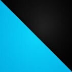 schwarz/cyan