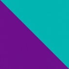 violett/türkis